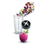 ⁦خلاط يدوي من كينوود مخصص لعصائر السموذي مع زجاجة من الترتان للتنقل 600 مل BSP70-180SI⁩ - الصورة ⁦3⁩