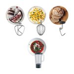 ⁦عجانة حلويات شيف اكس لارج من كينوود 1200 واط - 6.7 لتر + خلاط 1.7 لتر KVL4110S⁩ - الصورة ⁦4⁩