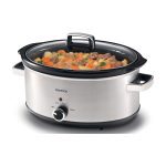 ⁦طباخ كينوود 6.5 لتر من الستانلس ستيل 300 واط SCM70-000SS SLOW COOKER⁩ - الصورة ⁦2⁩