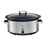 ⁦طباخ كينوود 6.5 لتر من الستانلس ستيل 300 واط SCM70-000SS SLOW COOKER⁩ - الصورة ⁦3⁩