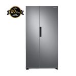 ثلاجة سامسونج ستيل بابين RS66A8100S9-MA
