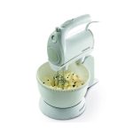 ⁦خلاط  يدوي كينوود مع وعاء 300 واط - أبيض  HMP22.000WH⁩ - الصورة ⁦2⁩