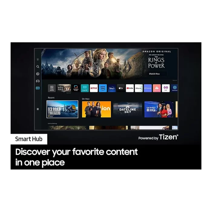 ⁦شاشة سامسونج 65 بوصة QA65Q60CAUXMV QLED 4K Smart⁩ - الصورة ⁦4⁩