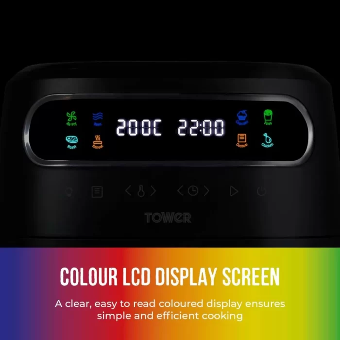 ⁦قلاية هوائية تاور 7.5 لتر 1900 واط T17123⁩ - الصورة ⁦4⁩